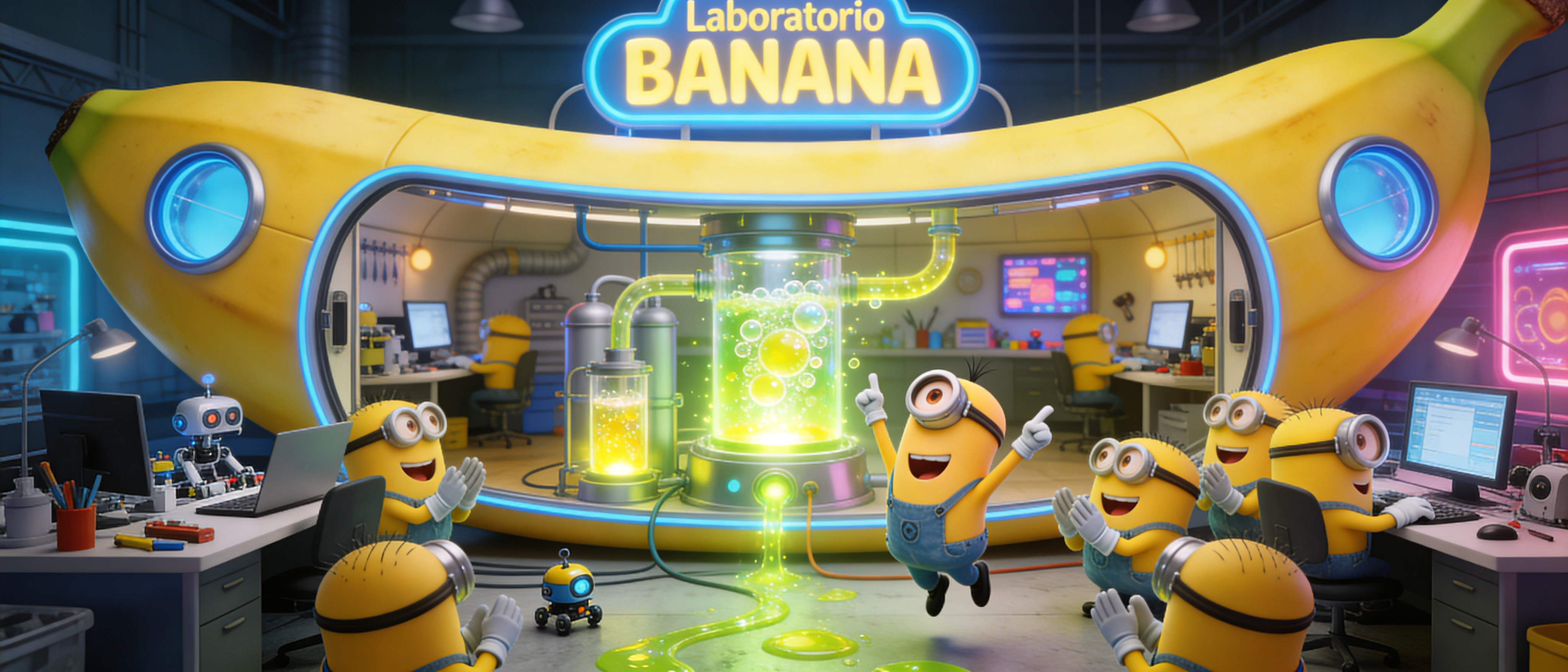 Laboratorio BANANA — campamento STEAM